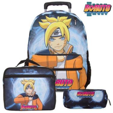 Imagem de Mochila de Rodinhas Infantil Menino Boruto Passeio Toys 2U