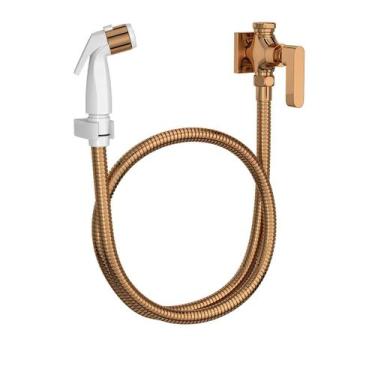 Imagem de Ducha higiênica com registro e derivação soul red gold - DECA