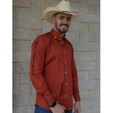 Imagem de Camisa Country Masculina Moiadeiros Manga Longa - Ref. CML.2166 - Esco