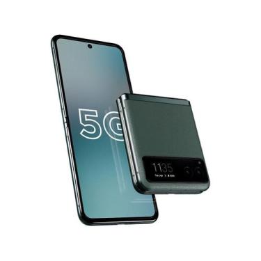 Imagem de Smartphone Motorola Razr 40 256GB Green 5G Snapdragon 8GB RAM 6,9" Câm