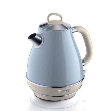 Imagem de Chaleira Elétrica Vintage Azul De Aço Inox 1850W 220V Ariete, 220V