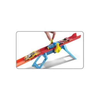 Imagem de Hot Wheels Pista Track Builder Mega Caixa Máximo Impulso  Mattel