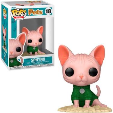 Imagem de Funko Pop Pets Gato Sphyx 18 Pets Gato Pelado