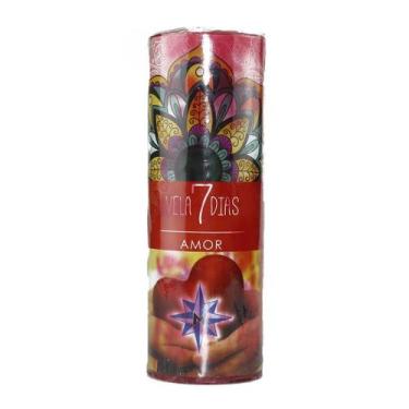 Imagem de Vela De 7 Dias Rosa Do Amor - Vela Votiva