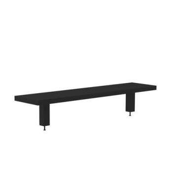 Imagem de Prateleira Divisor Central 1300x203mm PCCP130 Preto - Pandin Móveis