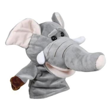 Imagem de Fantoche De Mão Bichinhos Da Selva Pelúcia 25cm - Caa - - CAATOYS