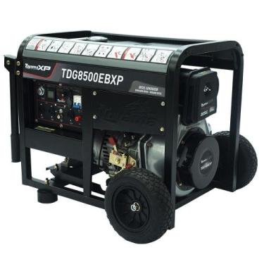 Imagem de Gerador à Diesel TDG8500EBXP 4T 498CC 7kVA Bivolt Mono com Partida Elé