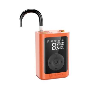 Imagem de Bomba De Ar Elétrica Portátil Com Bateria De 3200 mAh Para Inflar E De