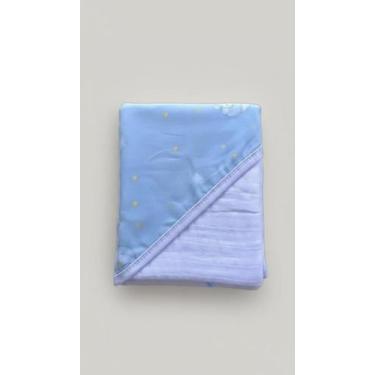 Imagem de Toalha Bebê Capuz Algodão 85x85cm Absorvente - Congratulations Store