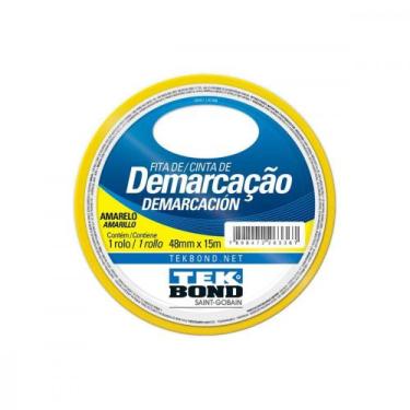 Imagem de Fita Demarcacao Solo Tekbond 48X15M Amarela 0142.048X15.012Rl