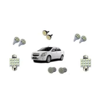 Imagem de Kit Lâmpada Super Branca Led Chevrolet Cobalt Gm