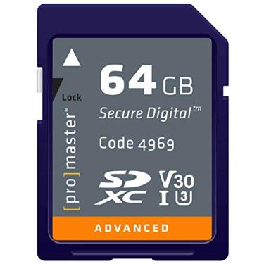 Imagem de Cartão de memória Promaster ADVANCED SDHC 64 GB 633X U3 V30