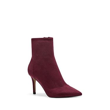 Imagem de Jessica Simpson Bota feminina Alliye Ankle Boot, Berrilicious, 6.5
