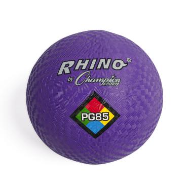 Imagem de Champion Sports Bolas de brinquedo Rhino Playground 21 cm D - duas camadas, nylon ferido, roxo