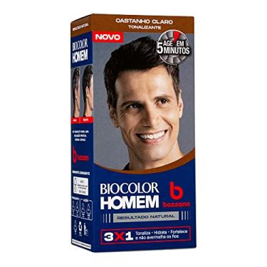 Imagem de Biocolor Homem Tonalizante De Cabelo Masculino Bozzano Castanho Claro