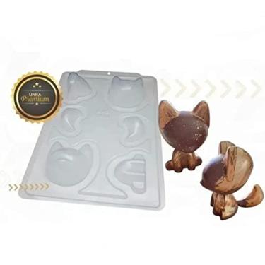 Imagem de 2 Formas Raposa 3 Partes Bwb P/Chocolate Silicone 3d 3642