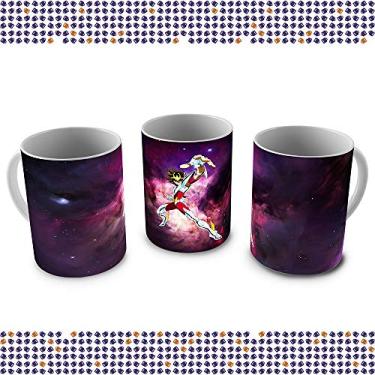 Imagem de Caneca de Porcelana Cavaleiros do Zoodíaco 01