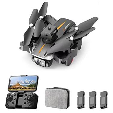 Imagem de Chusui Drone GPS com câmera 1080P Drone de controle remoto de câmera dupla 5GWiFi Prevenção de obstáculos Motor sem escova Quadcopter 3 bateria