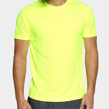 Imagem de Camiseta Mizuno Run Spark 2 Masculina - Amarelo Claro