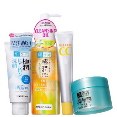 Imagem de Kit Hada Labo Gokujyun Melano CC (4 Produtos)