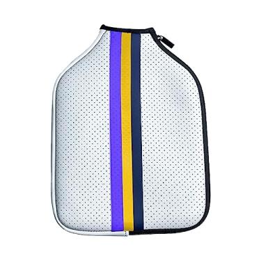 Imagem de Vaveren Manga de raquete Neoprene Pickleball Paddle Cover Protetor à prova d'água Acessórios Presente Zipper Pickleball Head Cover para treinamento de