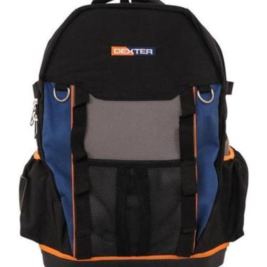 Imagem de Mochila Tecido Profissional Ferramentas 50X35 Dexter - Azul