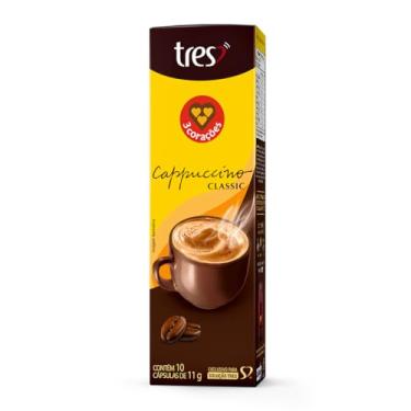 Imagem de 3 Corações Capsula de Cappuccino Classic TRES - 10 unidades