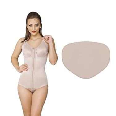 Imagem de KIT PÓS-CIRÚRGICO ABDOMINOPLASTIA - CINTA BODY 2001B + PLACA DE ESPUMA - MACOM (PP)