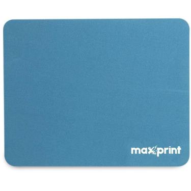 Imagem de Mouse Pad Tecido 22 cm x 18 cm Azul - Maxprint