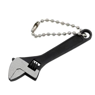 Imagem de GENNEL Chave ajustável de tamanho mini de 6,35 cm, ferramenta de chave inglesa pequena de 6,35 cm, capacidade da mandíbula 0~10 mm
