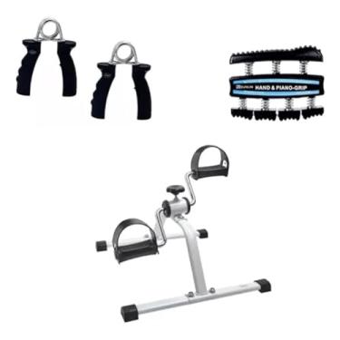 Imagem de Kit Reabilitação Exercitador De Pernas De Mão E Dedos