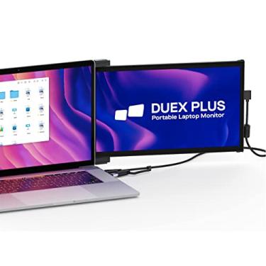 Imagem de Monitor portátil Duex Pro (versão atualizada 2.0), monitor de laptop em tela dupla em movimento, tela IPS Full HD de 12,5" com tela dupla, USB A/Tipo-C, Plug and Play, design elegante, Duex Pro w/ Kickstand