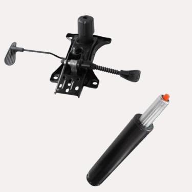 Imagem de Flange/Mecanismo + Pistão para Cadeiras:, MK-4000, 4007, 4010, Moira, Diana, Ergopro, Caprice Ergofull (medição 20x15)