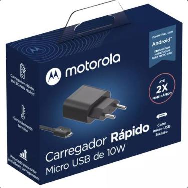 Imagem de Carregador Motorola Moto G6 Play Xt1922 Micro Usb Original 10W