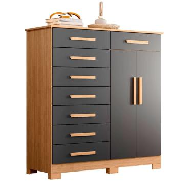 Imagem de Cômoda Verona com 8 Gavetas Albatroz