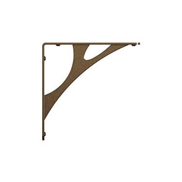 Imagem de Shelf-Made Manhattan Steel D x 2,5 cm L x 19,6 cm A Bronze, 226 kg, suporte decorativo para prateleira