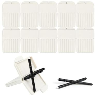 Imagem de (80 peças) Filtros de proteção de cera Cerustop para suprimentos de aparelhos auditivos, filtros de cera de aparelho auditivo para resound, Phonak, Widex e Unitron, kit de limpeza de peças de