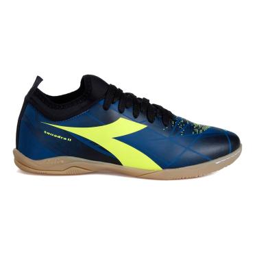 Imagem de Chuteira Diadora Squadra II X Futsal, Azul, 43