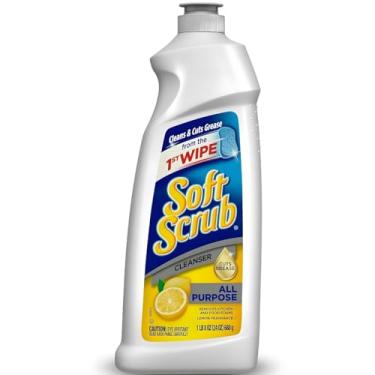 Imagem de Soft Scrub Limpador de superfície para todos os fins, limão, 63 ml