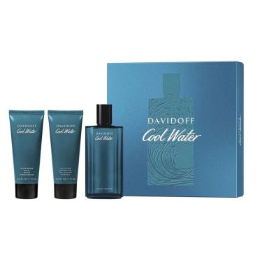 Imagem de Conjunto De Presente De Água Fria 3 Peças Por Davidoff Para Homens