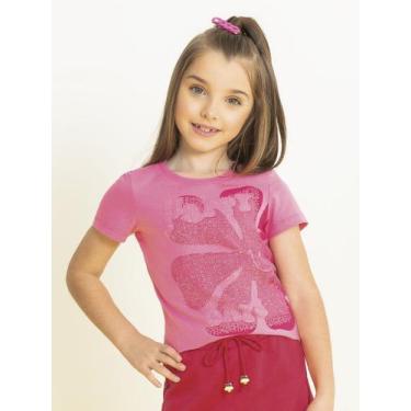 Imagem de Blusa Com Efeito De Puff E Glitter Cativa Kids