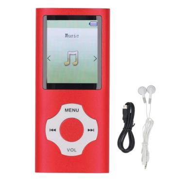Imagem de Leitor de MP3 e MP4 de 64 GB, Leitor de Música MP3, Som HiFi Tela Colorida de 1,8 pol. Leitor de Música de Vídeo Portátil Com Alto-falante para Leitor de E-book, Ideal para