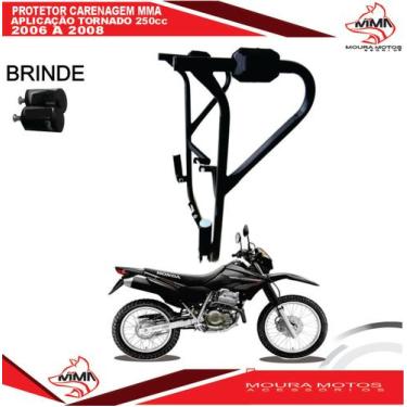 Imagem de PROTETOR CARENAGEM TANQUE E MOTOR PARA TORNADO 250cc 2006 A 2008 - MMA