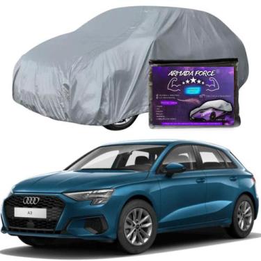 Imagem de Capa De Cobrir Carro Audi A3 Hatch Forrada Impermeável Armada Force - 