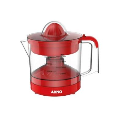 Imagem de Espremedor de frutas Suco Express 0,75L Vermelho CP02 - Arno, Vermelho