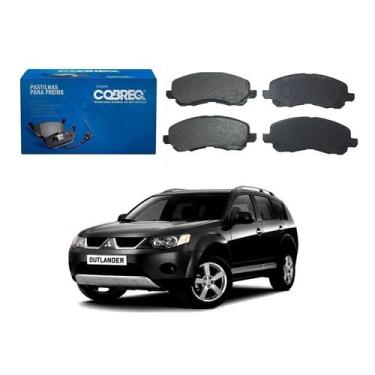 Imagem de Pastilha Freio Dianteira Outlander 2.0 2.4 3.0 2008 A 2009 - Cobreq