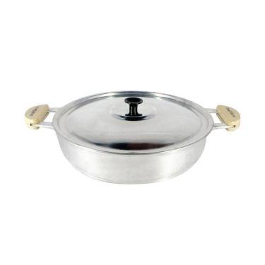 Imagem de Frigideira Panela Alumínio Fundido Polida Alça Meia Lua 26cm