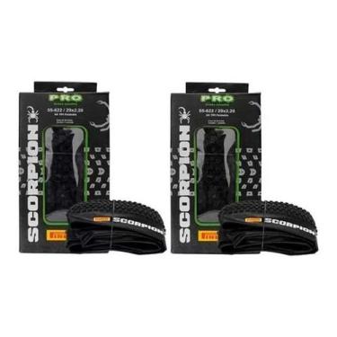 Imagem de Par Pneu Pirelli Scorpion Pro 29 X 2.20 Mtb Misto Resistente Cor Preto