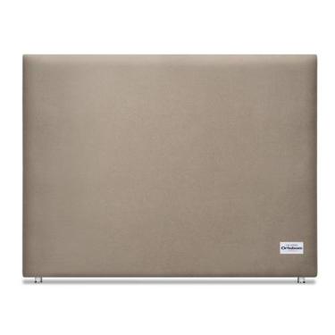 Imagem de Cabeceira Sena Linho Bege Super King 12x195x125 - Revestida em Linho -