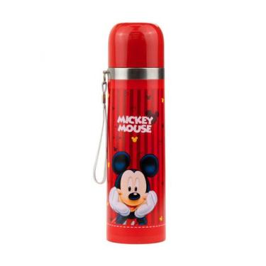 Imagem de Garrafa Térmica Vermelha Mickey 500ml - Disney - Taimes